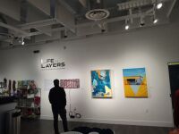 View of the exhibition, 'Life in Layers'