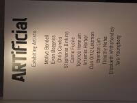 View of the exhibition, 'ARTificial'