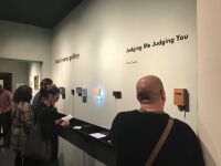 View of the exhibition, 'Judging Me Judging You'
